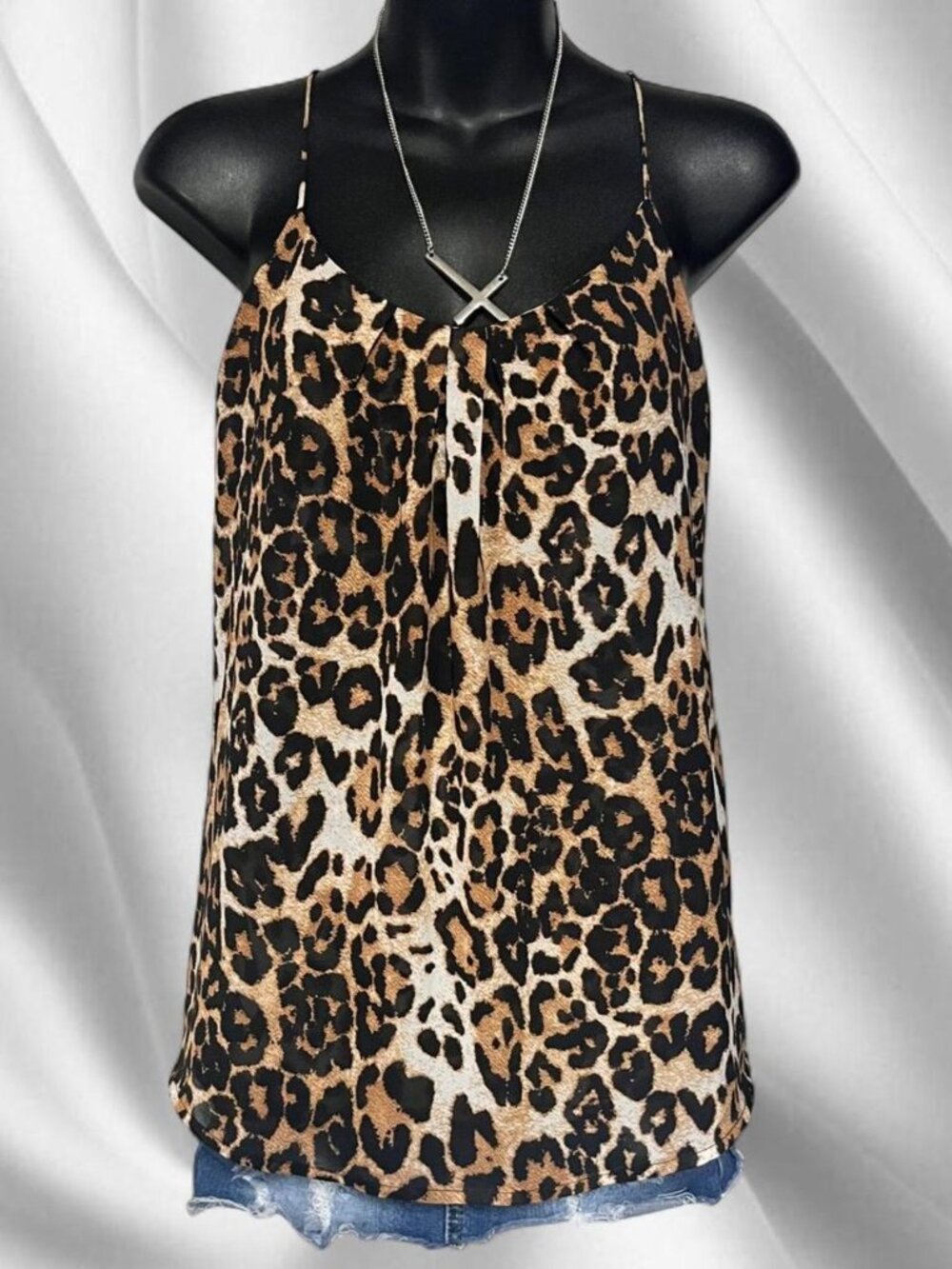 McBling Seductions Animal Print Cami Top